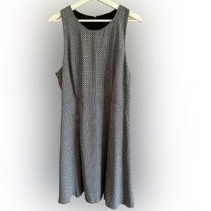 Banana Republic Black and White Mini Dress